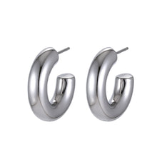 画像をギャラリービューアに読み込む, ESS780 Stainless Steel Hollow Earring AAB CO..