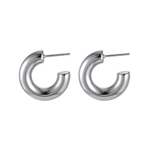 画像をギャラリービューアに読み込む, ESS780 Stainless Steel Hollow Earring AAB CO..