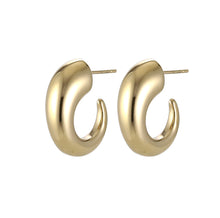 画像をギャラリービューアに読み込む, ESS782 Stainless Steel Hollow Earring AAB CO..