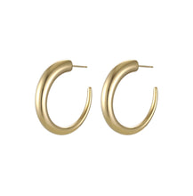 画像をギャラリービューアに読み込む, ESS785 Stainless Steel Hollow Earring AAB CO..