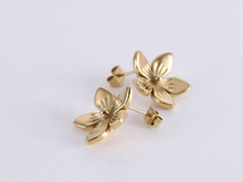 画像をギャラリービューアに読み込む, ESS790 STAINLESS STEEL FLOWER EARRING AAB CO..