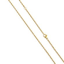 画像をギャラリービューアに読み込む, 細めロープチェーン 【GNSSC119】