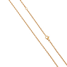 画像をギャラリービューアに読み込む, 細めロープチェーン 【GNSSC119】