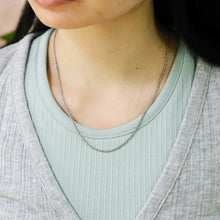 画像をギャラリービューアに読み込む, 細めロープチェーン 【GNSSC119】