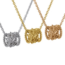 画像をギャラリービューアに読み込む, プルメリア&ホヌ透かしペンダント 【GPSS1593】