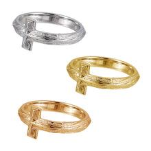 画像をギャラリービューアに読み込む, セール☆スクロールクロスリング 【GRSS817】《刻印可能》