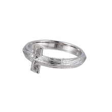 画像をギャラリービューアに読み込む, セール☆スクロールクロスリング 【GRSS817】《刻印可能》