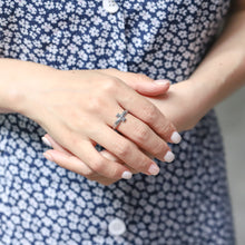 画像をギャラリービューアに読み込む, セール☆スクロールクロスリング 【GRSS817】《刻印可能》