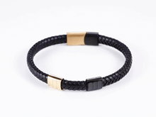 画像をギャラリービューアに読み込む, MBSS121 Recycled Leather Bracelet AAB CO..