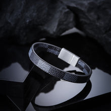 画像をギャラリービューアに読み込む, MBSS122 Faux Leather Bracelet AAB CO..