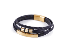 画像をギャラリービューアに読み込む, MBSS123 Faux Leather Bracelet AAB CO..