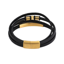 画像をギャラリービューアに読み込む, MBSS123 Faux Leather Bracelet AAB CO..
