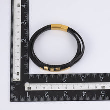 画像をギャラリービューアに読み込む, MBSS123 Faux Leather Bracelet AAB CO..