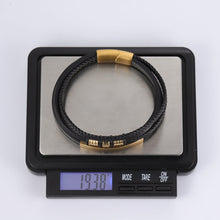 画像をギャラリービューアに読み込む, MBSS123 Faux Leather Bracelet AAB CO..