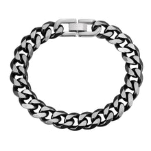 画像をギャラリービューアに読み込む, MBSS173 STAINLESS STEEL CURB CHAIN BRACELET AAB CO..