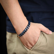 画像をギャラリービューアに読み込む, MBSS173 STAINLESS STEEL CURB CHAIN BRACELET AAB CO..