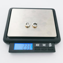 画像をギャラリービューアに読み込む, MESS09 STAINLESS STEEL EARRING AAB CO..