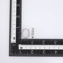 画像をギャラリービューアに読み込む, MESS21 STAINLESS STEEL EARRING WITH CZ AAB CO..