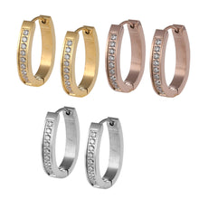 画像をギャラリービューアに読み込む, MESS21 STAINLESS STEEL EARRING WITH CZ AAB CO..