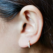 画像をギャラリービューアに読み込む, MESS26 STAINLESS STEEL EARRING WITH CZ AAB CO..