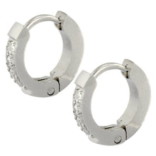 画像をギャラリービューアに読み込む, MESS26 STAINLESS STEEL EARRING WITH CZ AAB CO..