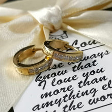 画像をギャラリービューアに読み込む, MESS27 STAINLESS STEEL EARRING WITH CZ AAB CO..