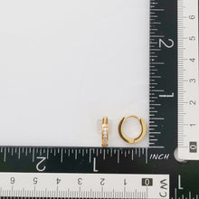 画像をギャラリービューアに読み込む, MESS27 STAINLESS STEEL EARRING WITH CZ AAB CO..