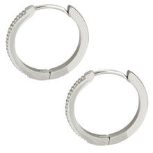 画像をギャラリービューアに読み込む, MESS29 STAINLESS STEEL EARRING WITH CZ AAB CO..