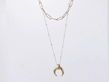 画像をギャラリービューアに読み込む, MNSS25 STAINLESS STEEL MULTI CHAIN NECKLACE AAB CO..