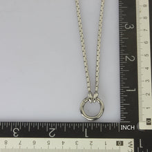 画像をギャラリービューアに読み込む, NSS702 STAINLESS STEEL NECKLACE WITH RING AAB CO..