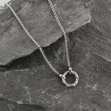 画像をギャラリービューアに読み込む, NSS703 STAINLESS STEEL  NECKLACE  WITH RING AAB CO..