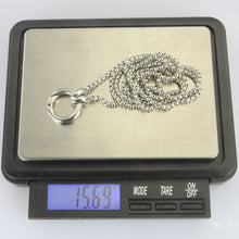 画像をギャラリービューアに読み込む, NSS703 STAINLESS STEEL  NECKLACE  WITH RING AAB CO..