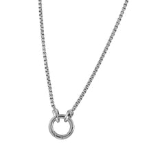 画像をギャラリービューアに読み込む, NSS703 STAINLESS STEEL  NECKLACE  WITH RING AAB CO..