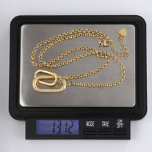 画像をギャラリービューアに読み込む, NSS781 STAINLESS STEEL NECKLACE AAB CO..