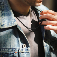 画像をギャラリービューアに読み込む, NSS788 STAINLESS STEEL NECKLACE WITH STONE AAB CO..