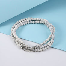 画像をギャラリービューアに読み込む, NSS788 STAINLESS STEEL NECKLACE WITH STONE AAB CO..