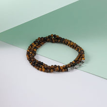 画像をギャラリービューアに読み込む, NSS788 STAINLESS STEEL NECKLACE WITH STONE AAB CO..