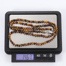 画像をギャラリービューアに読み込む, NSS788 STAINLESS STEEL NECKLACE WITH STONE AAB CO..