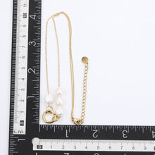 画像をギャラリービューアに読み込む, NSS799 STAINLESS STEEL NECKLACE WITH PEARL AAB CO..