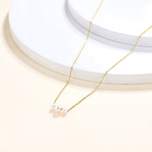 画像をギャラリービューアに読み込む, NSS805 STAINLESS STEEL NECKLACE WITH PEARL AAB CO..