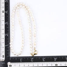 画像をギャラリービューアに読み込む, NSS861 STAINLESS STEEL NECKLACE WITH SHELL PEARL AAB CO..