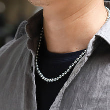 画像をギャラリービューアに読み込む, NSS861 STAINLESS STEEL NECKLACE WITH SHELL PEARL AAB CO..