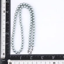 画像をギャラリービューアに読み込む, NSS861 STAINLESS STEEL NECKLACE WITH SHELL PEARL AAB CO..