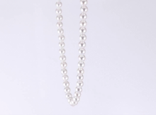 画像をギャラリービューアに読み込む, NSS861 STAINLESS STEEL NECKLACE WITH SHELL PEARL AAB CO..