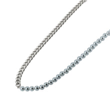 画像をギャラリービューアに読み込む, NSS863 STAINLESS STEEL NECKLACE WITH SHELL PEARL AAB CO..