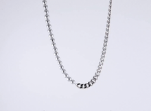 画像をギャラリービューアに読み込む, NSS863 STAINLESS STEEL NECKLACE WITH SHELL PEARL AAB CO..