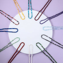 画像をギャラリービューアに読み込む, NSS865 NATURAL STONE NECKLACE AAB CO..