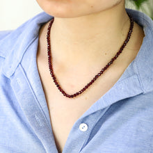 画像をギャラリービューアに読み込む, NSS865 NATURAL STONE NECKLACE AAB CO..