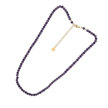 画像をギャラリービューアに読み込む, NSS865 NATURAL STONE NECKLACE AAB CO..