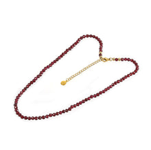 画像をギャラリービューアに読み込む, NSS865 NATURAL STONE NECKLACE AAB CO..